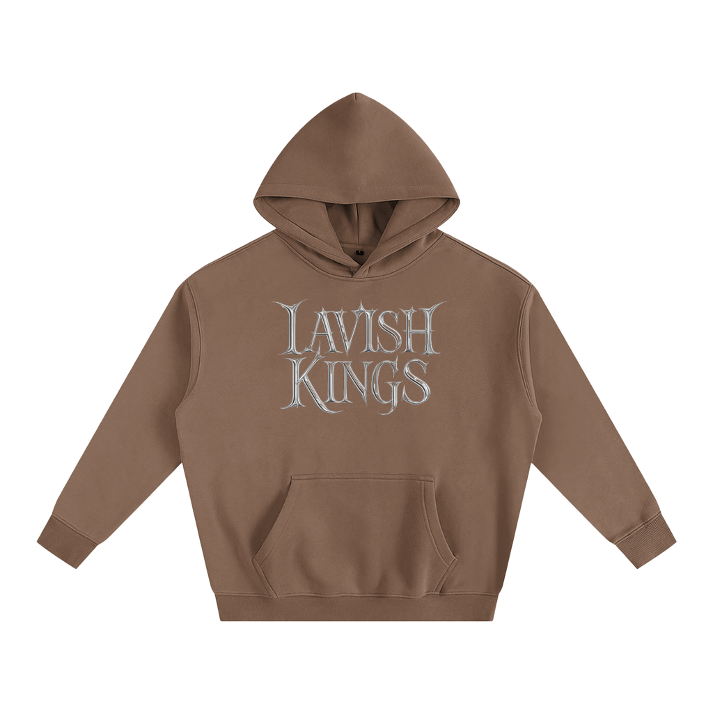 Oversize Fleeced Hoodie - LavishKings