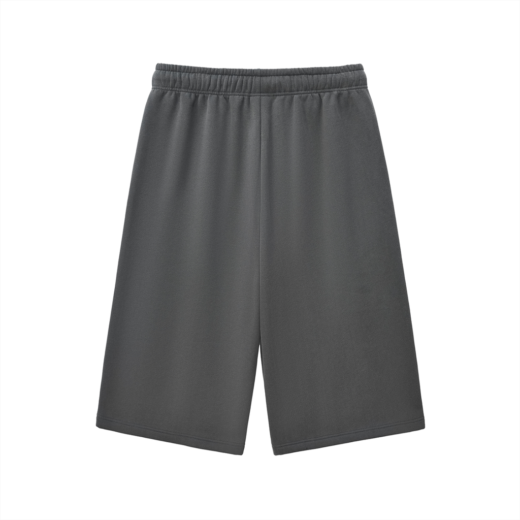 Relaxed Drawstring Three-quarter Sweatpants - LavishKings