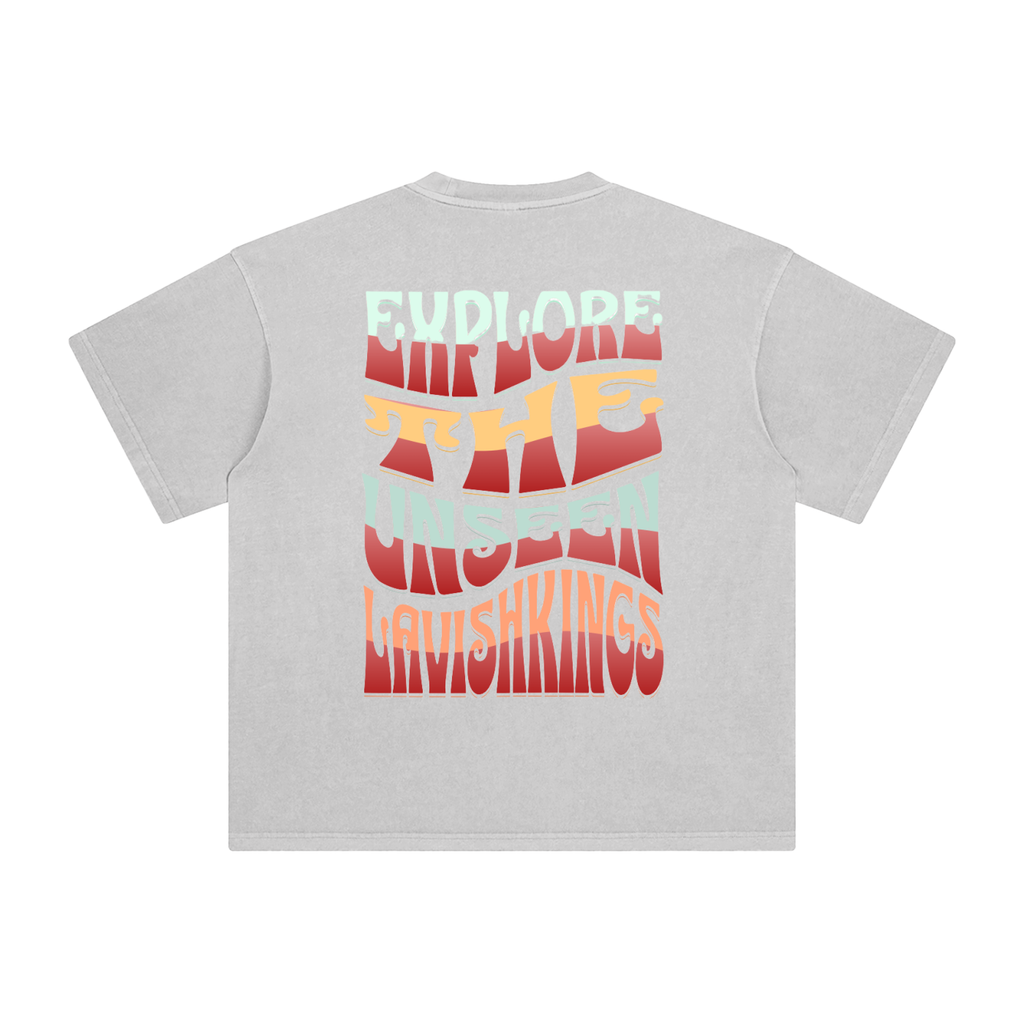 Enzyme Washed T-Shirt