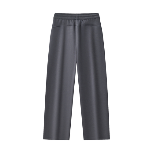 Essential Drawstring Straight-Leg Sweatpants - LavishKings