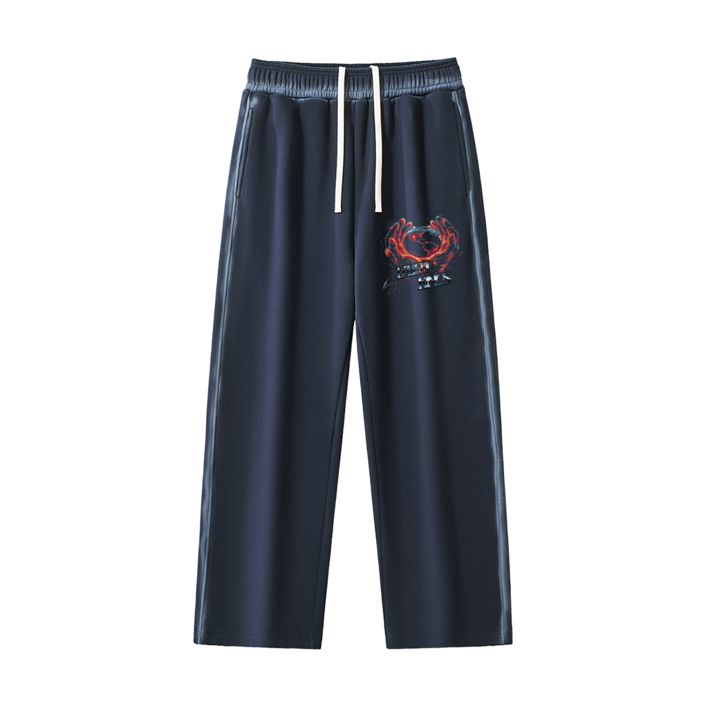 Sunfaded Edge Fleece Sweatpants - LavishKings