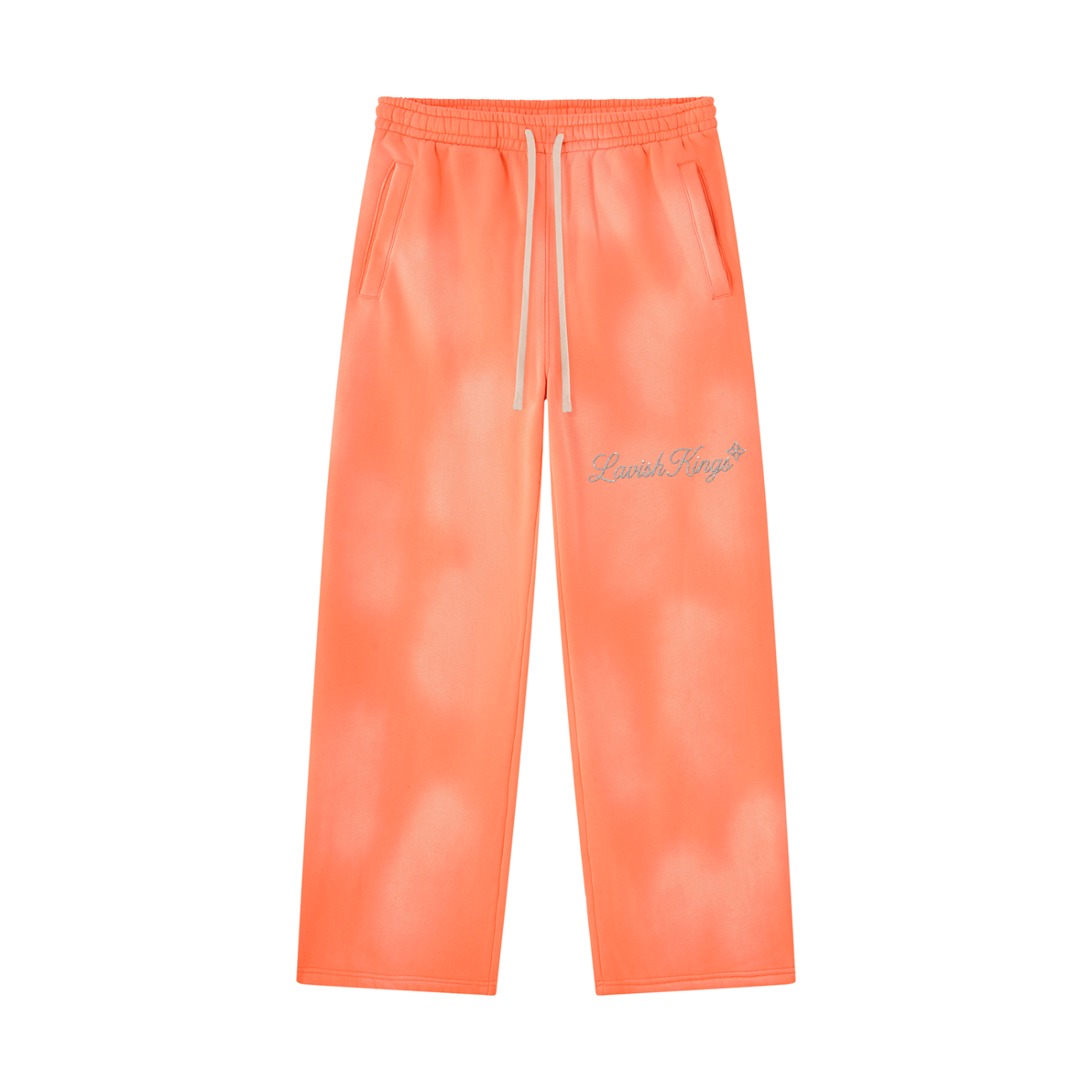 Unisex Sunfade Wide Leg Fleece Sweatpants