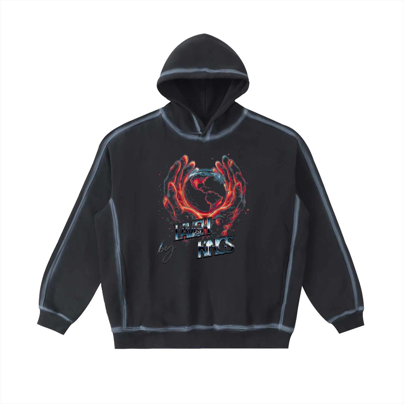 Sunfaded Edge Fleece Hoodie