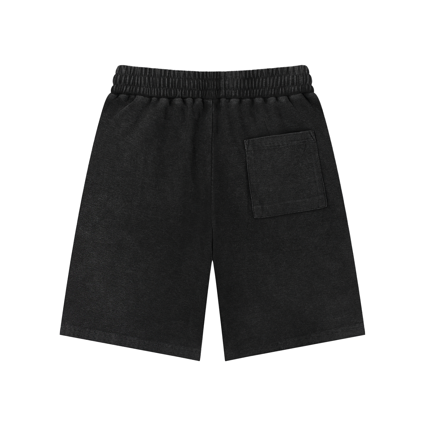 Mineral Wash Waffle Knit Shorts - LavishKings