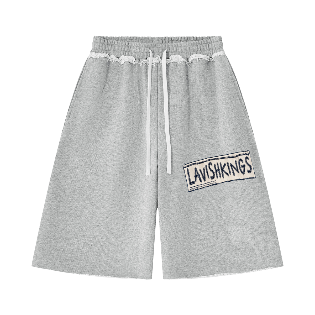 Unisex Heavyweight Raw Edge Shorts