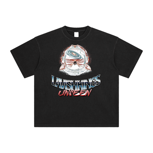 Enzyme Washed T-Shirt - LavishKings
