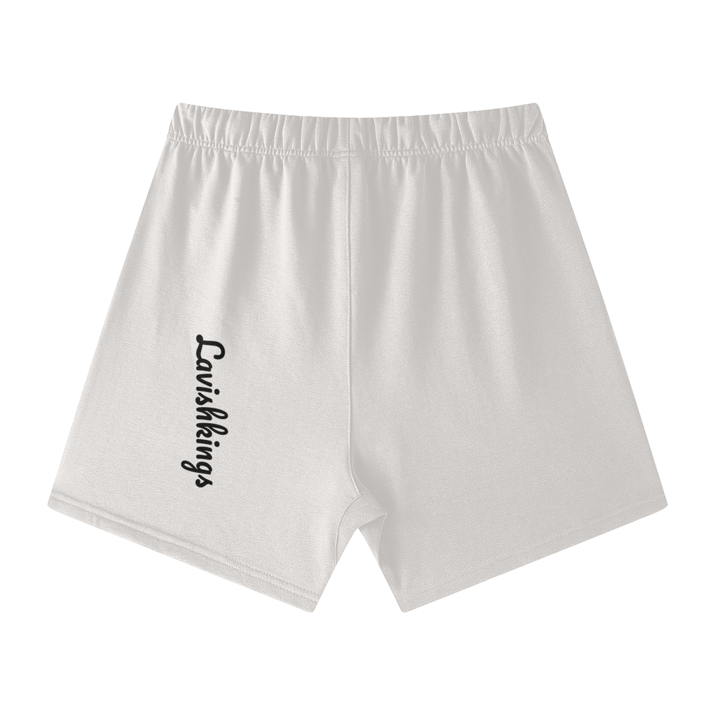 Streetwear Unisex Heavyweight Earth Tone Loose Fit Cotton Shorts - LavishKings