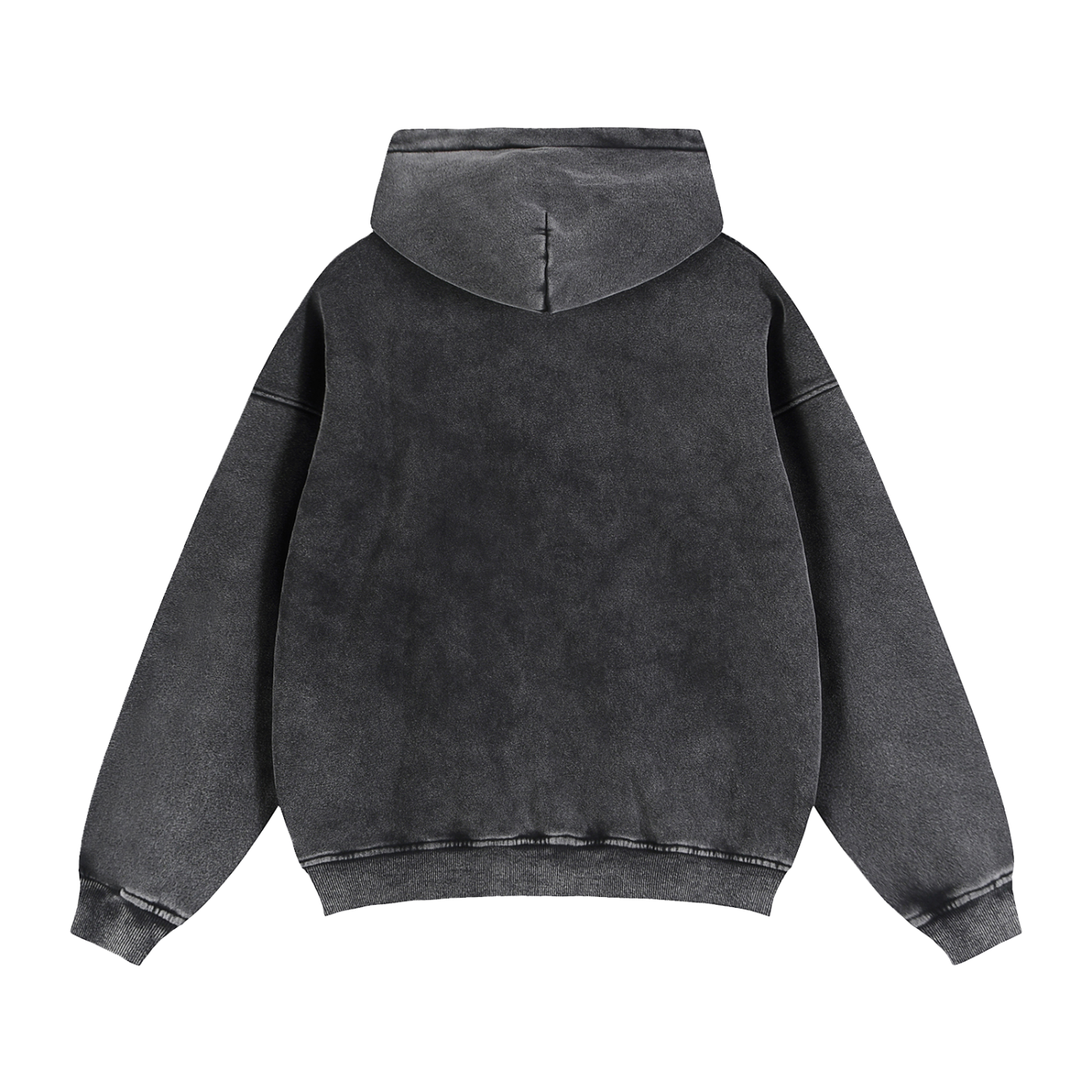 Zip-Through Boxy Fleece Hoodie - LavishKings