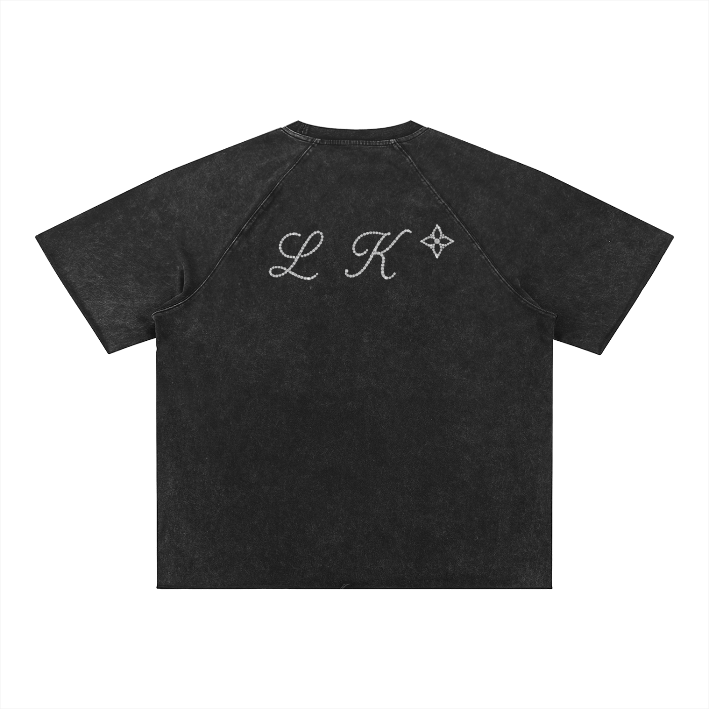 Unisex Mineral Wash Raw Edge T-Shirt