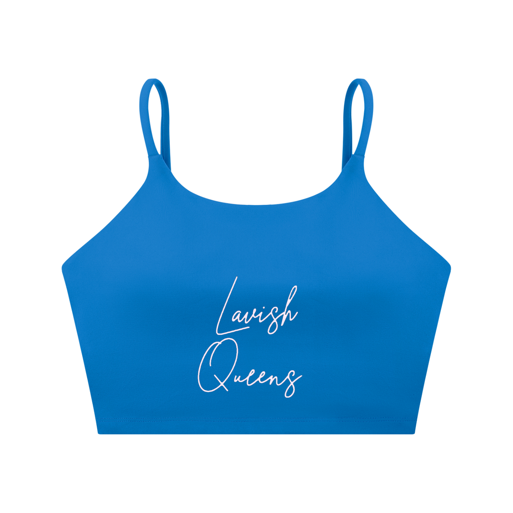 Spaghetti Strap Yoga Sports Bra