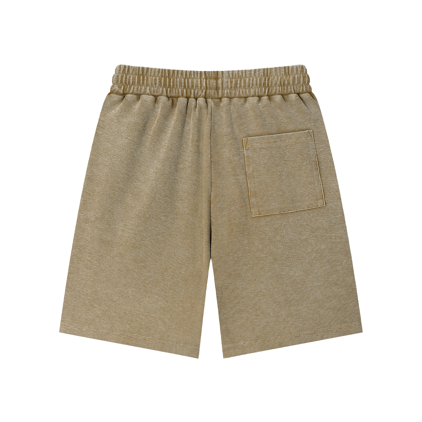 Mineral Wash Waffle Knit Shorts - LavishKings