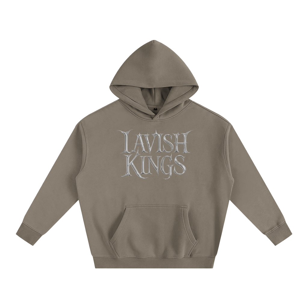 Oversize Fleeced Hoodie - LavishKings