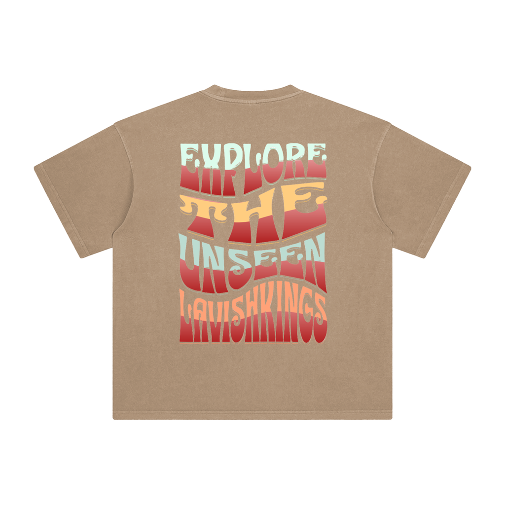 Enzyme Washed T-Shirt