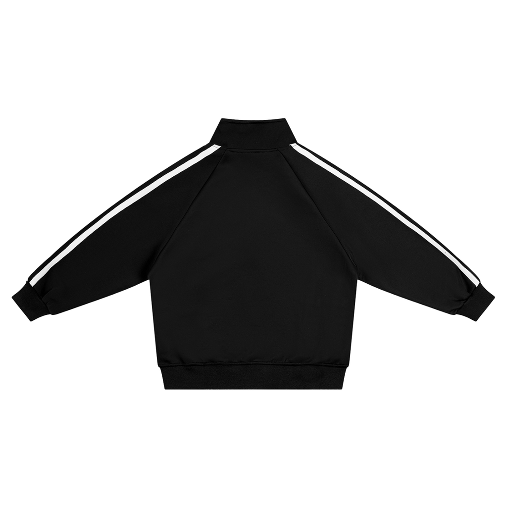 Kids’ Contrast Tape Coach Jacket - LavishKings