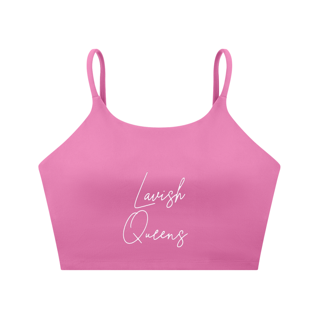 Spaghetti Strap Yoga Sports Bra