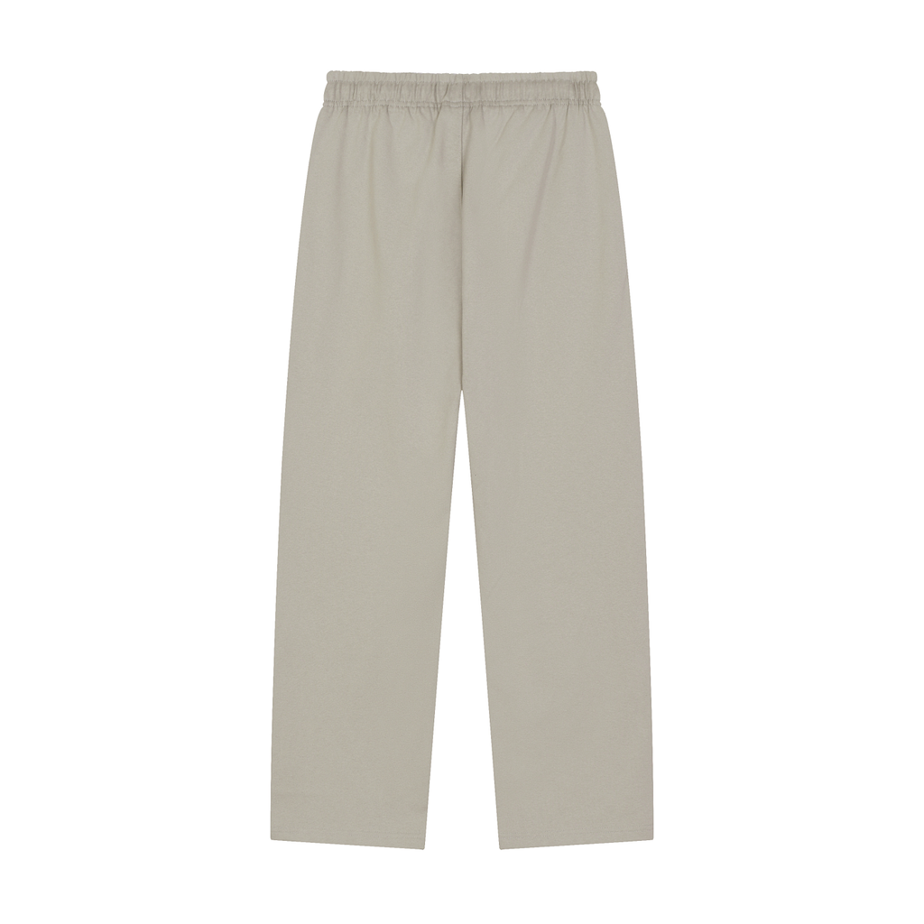 Solid Color Straight-Leg Sweatpants - LavishKings