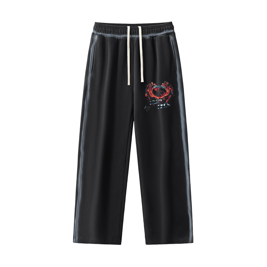 Sunfaded Edge Fleece Sweatpants - LavishKings