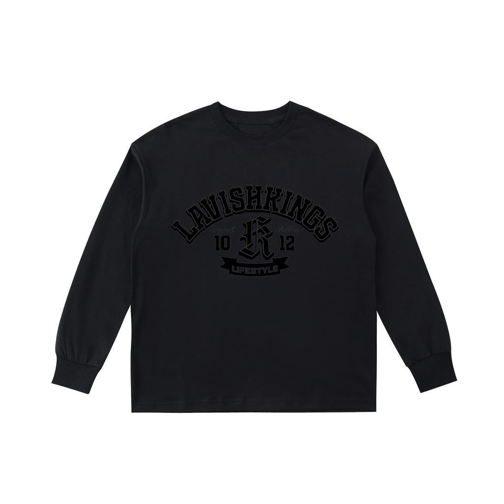 Kids' Quick-Dry Cotton Long-Sleeve Tee - LavishKings