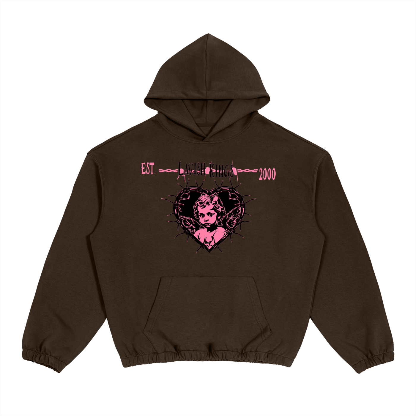 Boxy Cinched Hem Hoodie