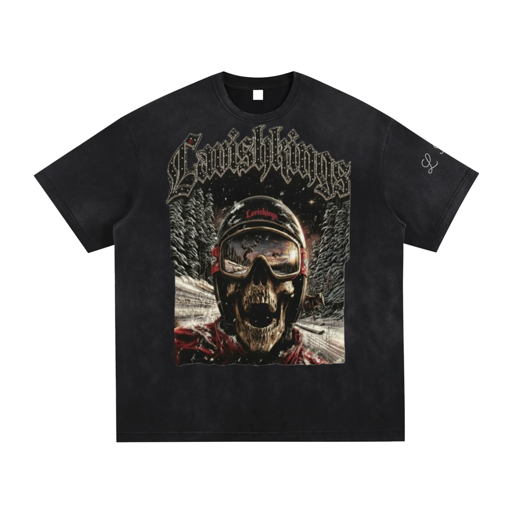 Vintage Washed Hand-Frayed T-Shirt