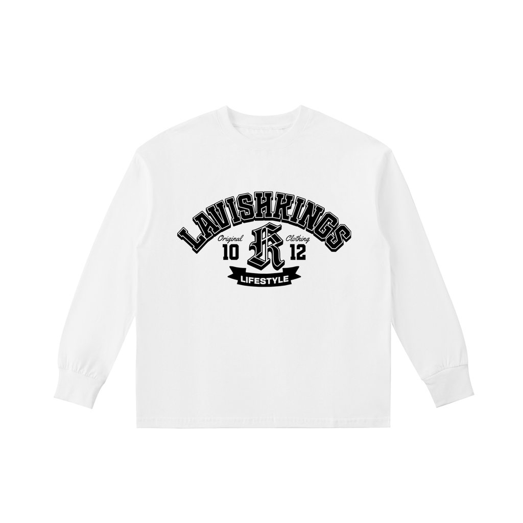 Kids' Quick-Dry Cotton Long-Sleeve Tee - LavishKings