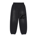 Vintage Washed Fleece Jogger Sweatpants - LavishKings
