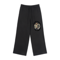 Fleece Drawstring Straight-Leg Sweatpants
