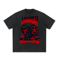 Heavyweight Vintage Washed Frayed T-Shirt