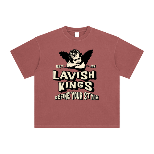 Enzyme Washed T-Shirt - LavishKings