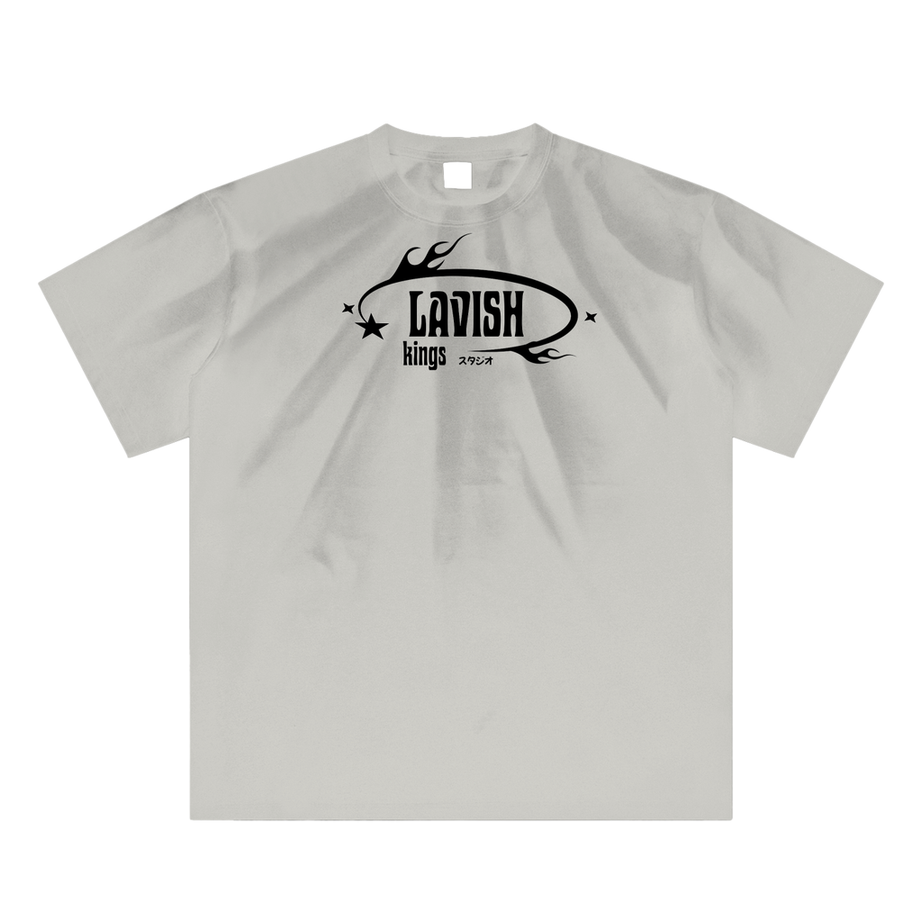 Hand-Scrunched Sunfade T-Shirt - LavishKings