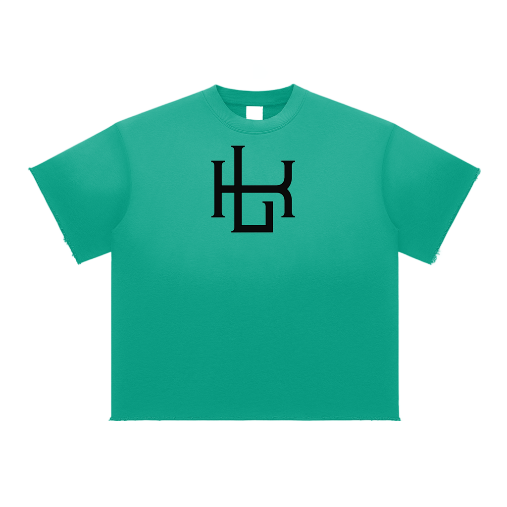 Sun Fade Raw Edge T-Shirt - LavishKings