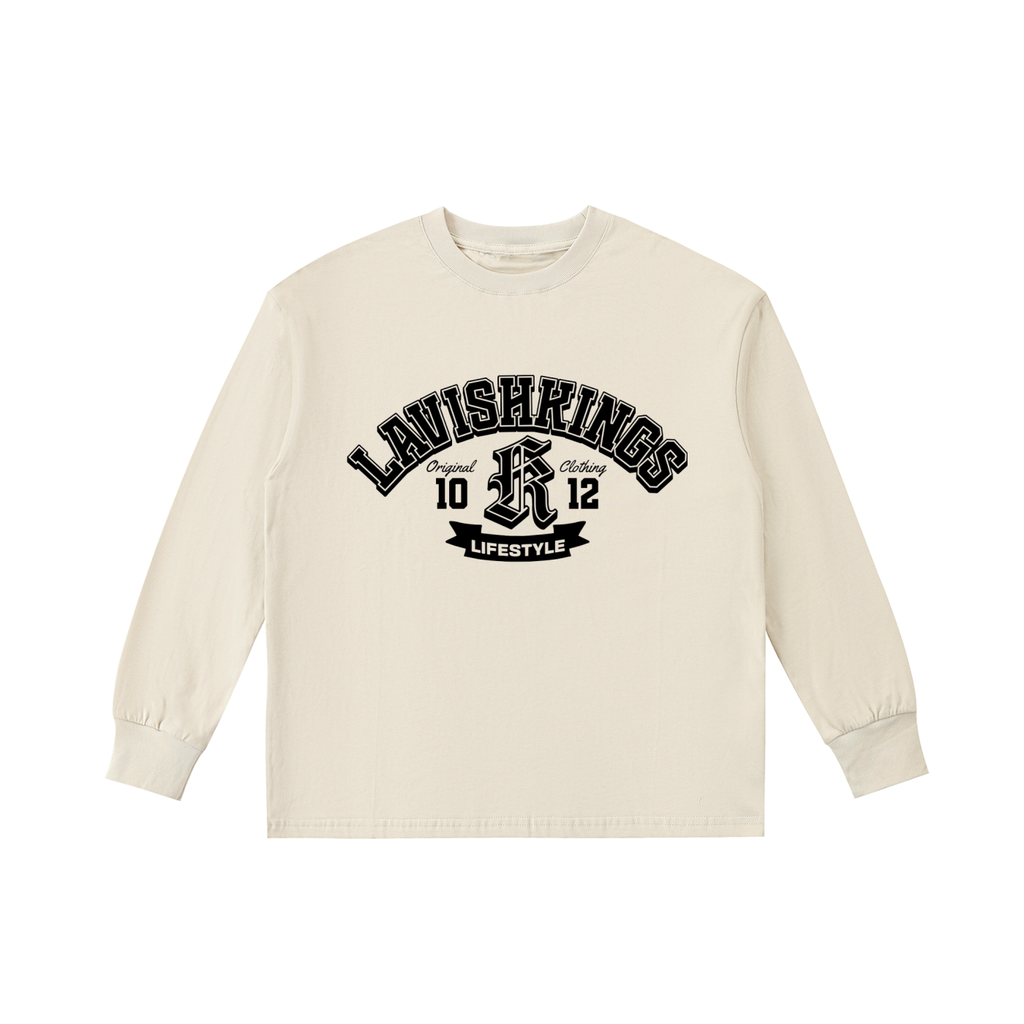 Kids' Quick-Dry Cotton Long-Sleeve Tee - LavishKings