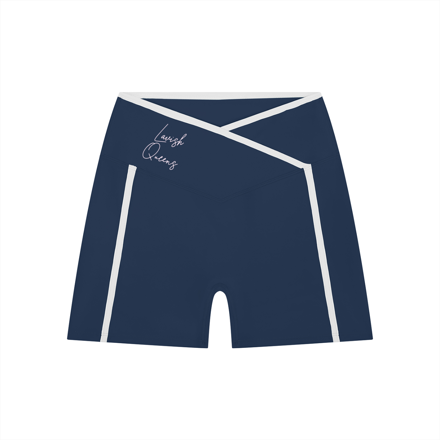 Women’s High Rise Color Block Yoga Shorts
