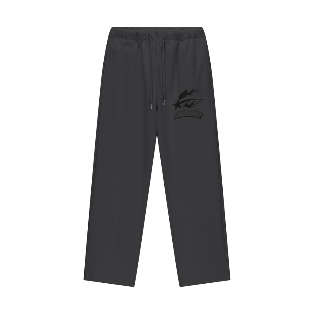 Heavyweight Fleece Straight Leg Pants - LavishKings