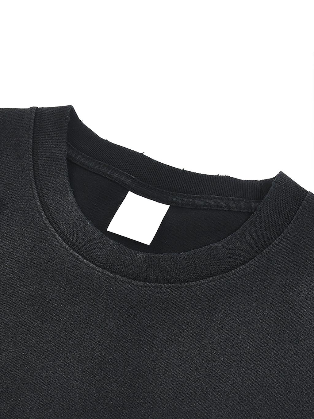 Hand-Frayed Sunfade Paint Splatter T-Shirt