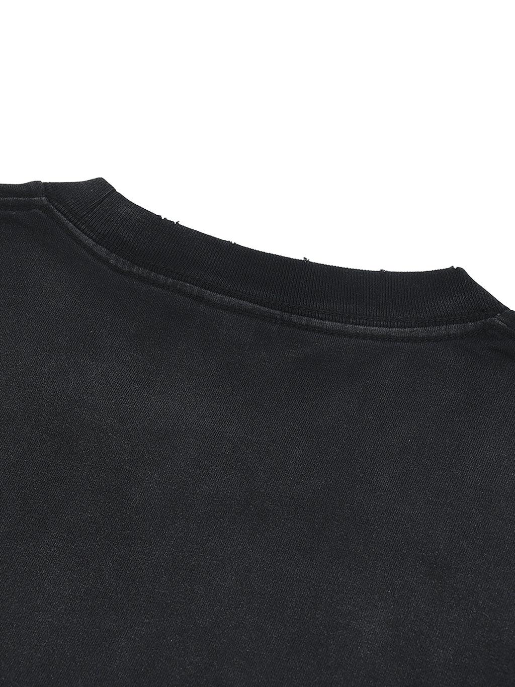 Hand-Frayed Sunfade Paint Splatter T-Shirt