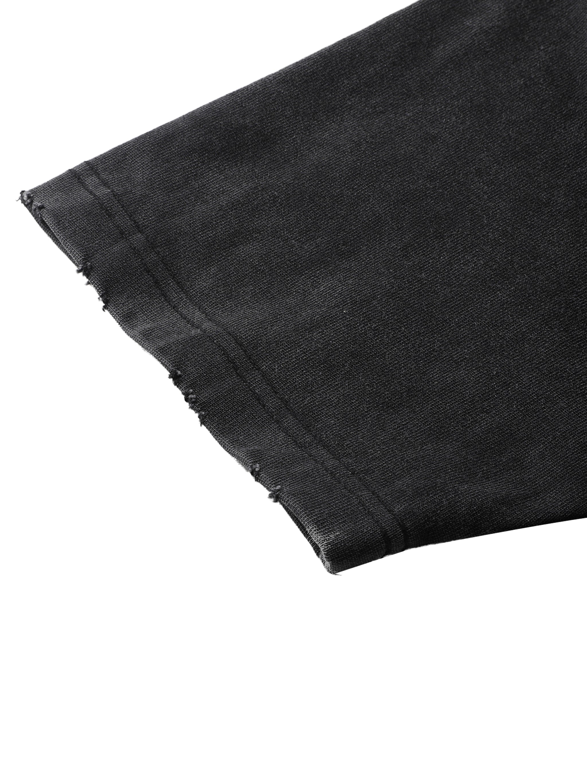 Heavyweight Vintage Washed Frayed T-Shirt