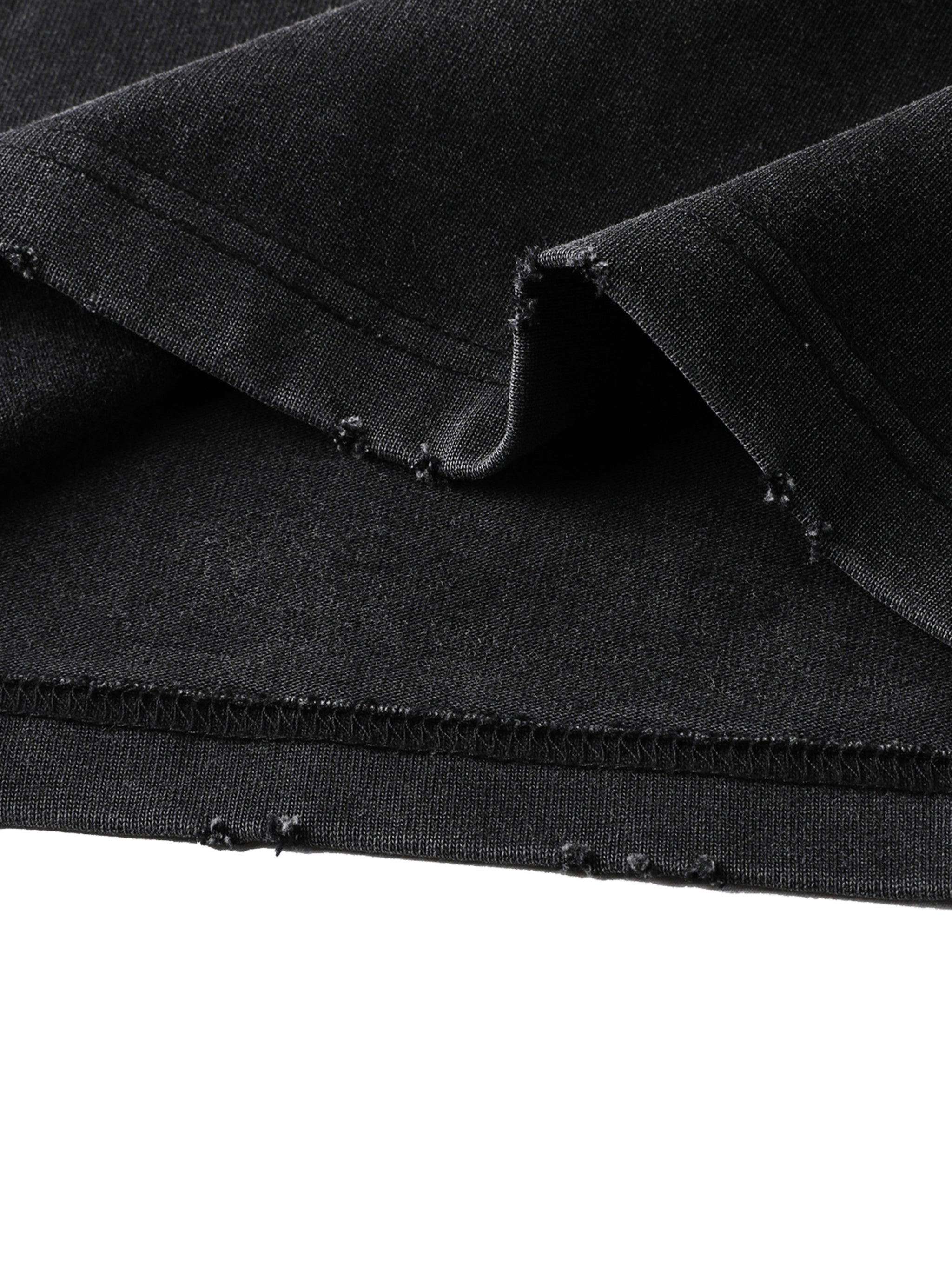 Heavyweight Vintage Washed Frayed T-Shirt