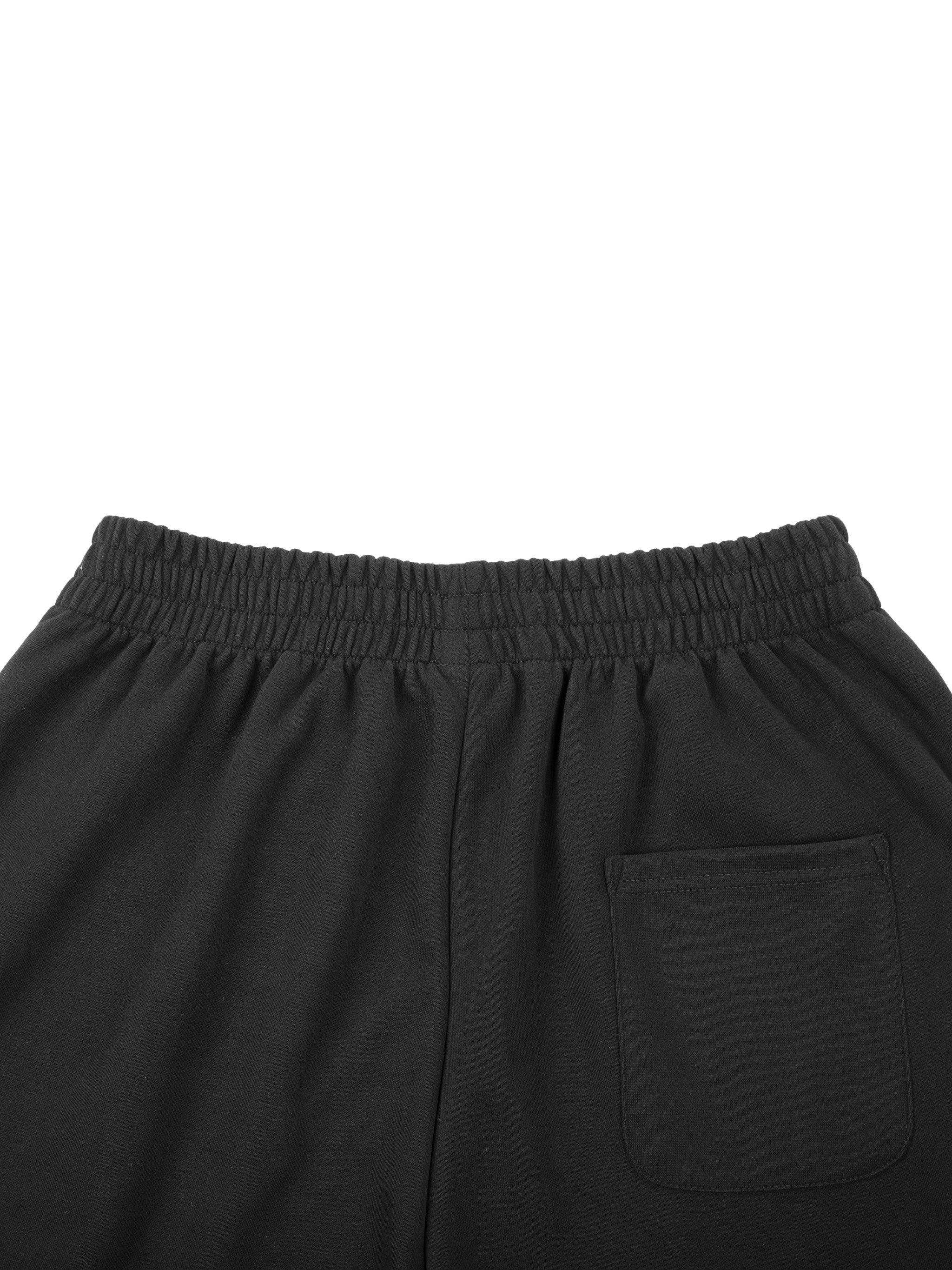 Curved Stripe Straight Sweatpants