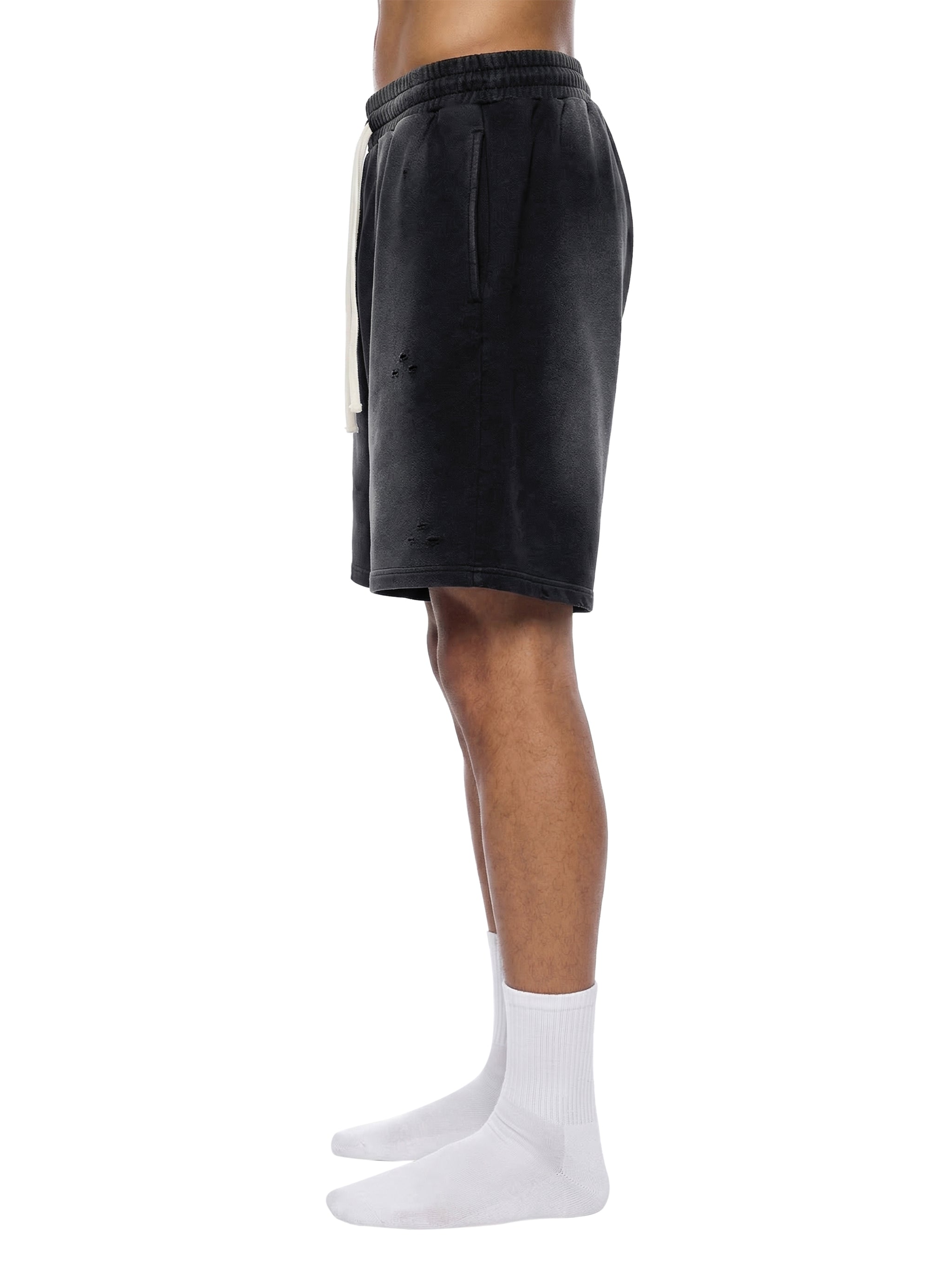 Sun Fade Distressed Shorts