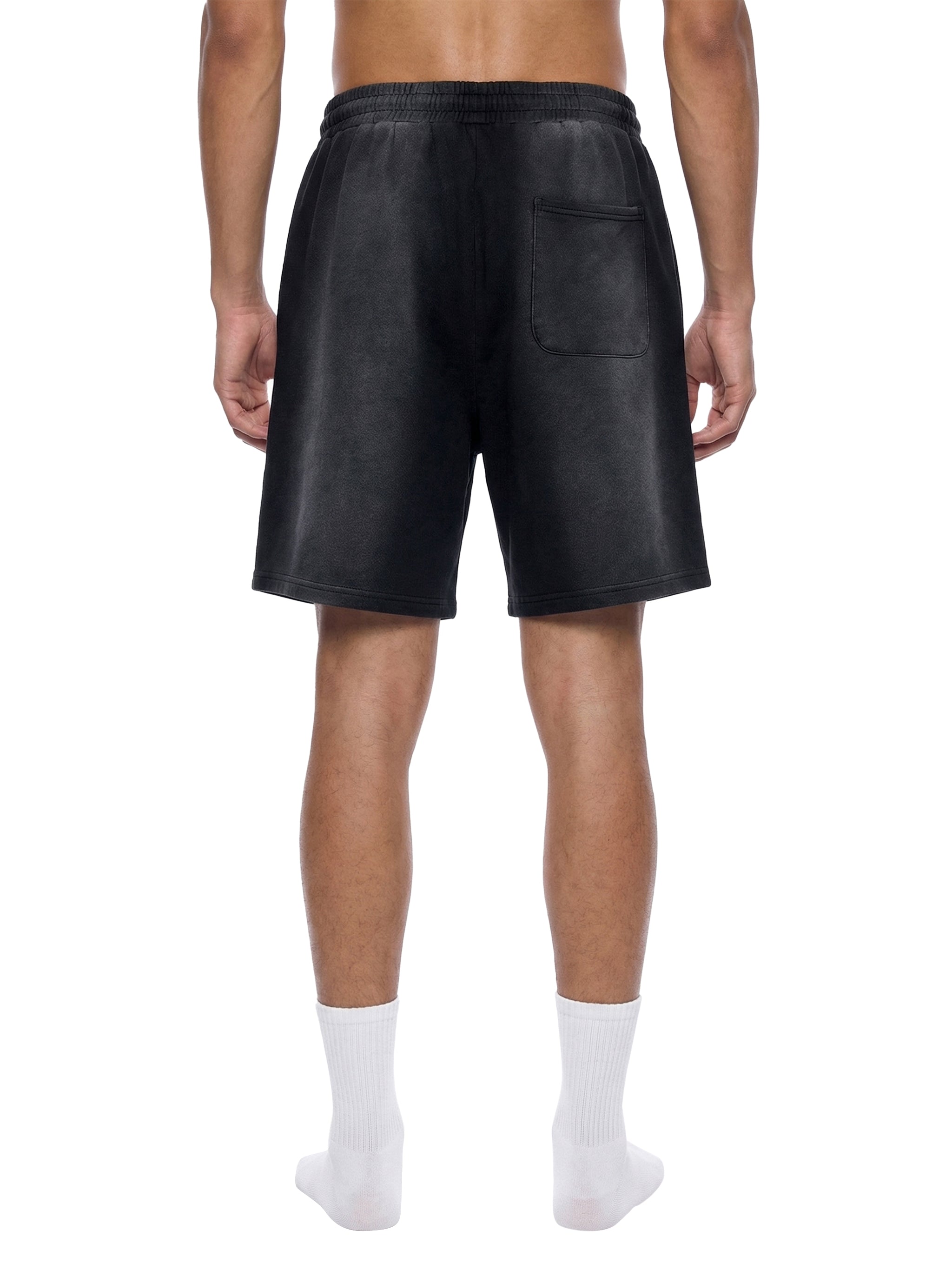 Sun Fade Distressed Shorts
