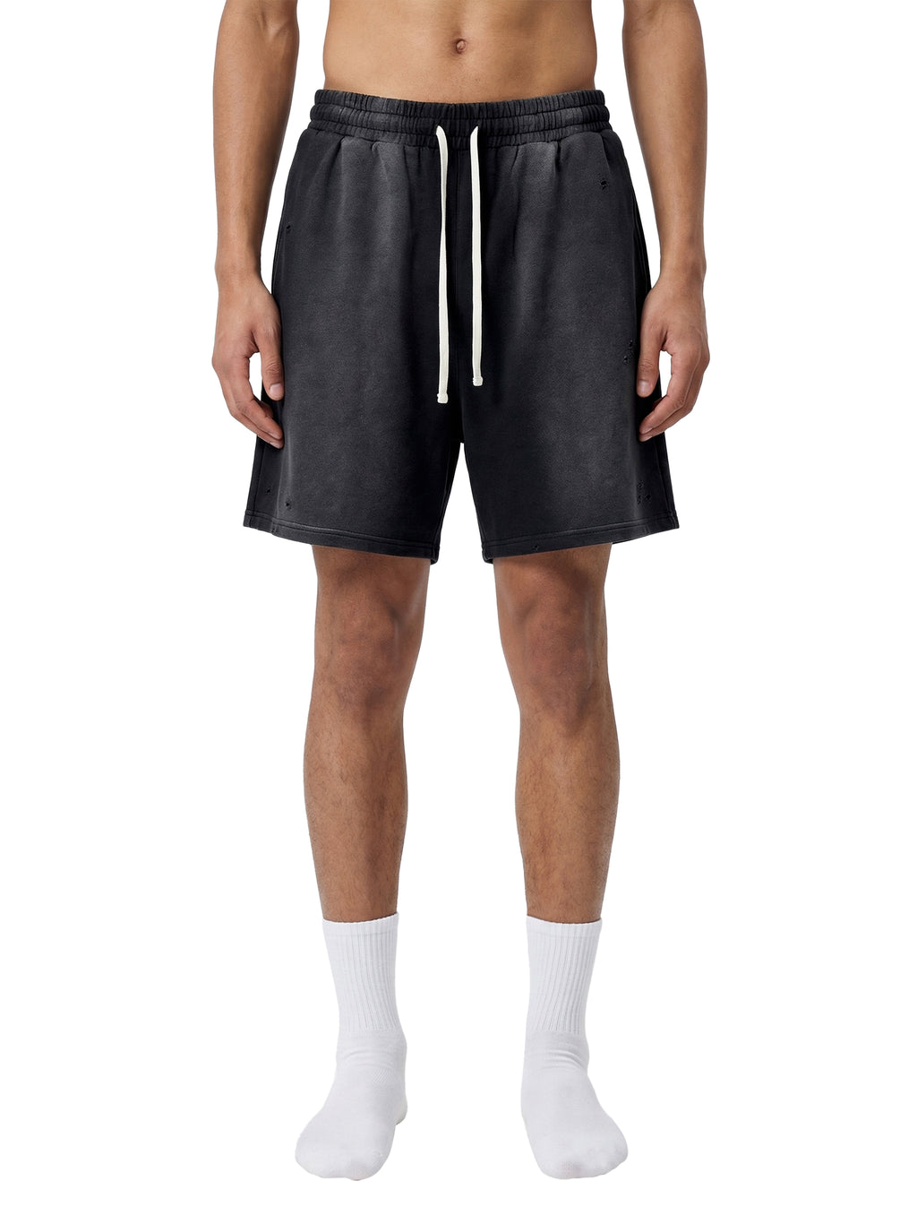 Sun Fade Distressed Shorts