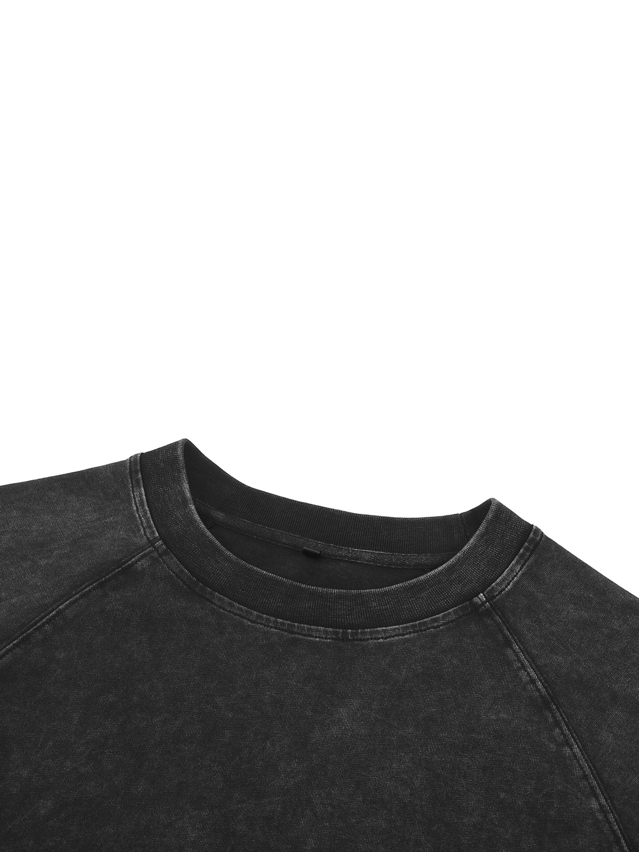 Unisex Mineral Wash Raw Edge T-Shirt