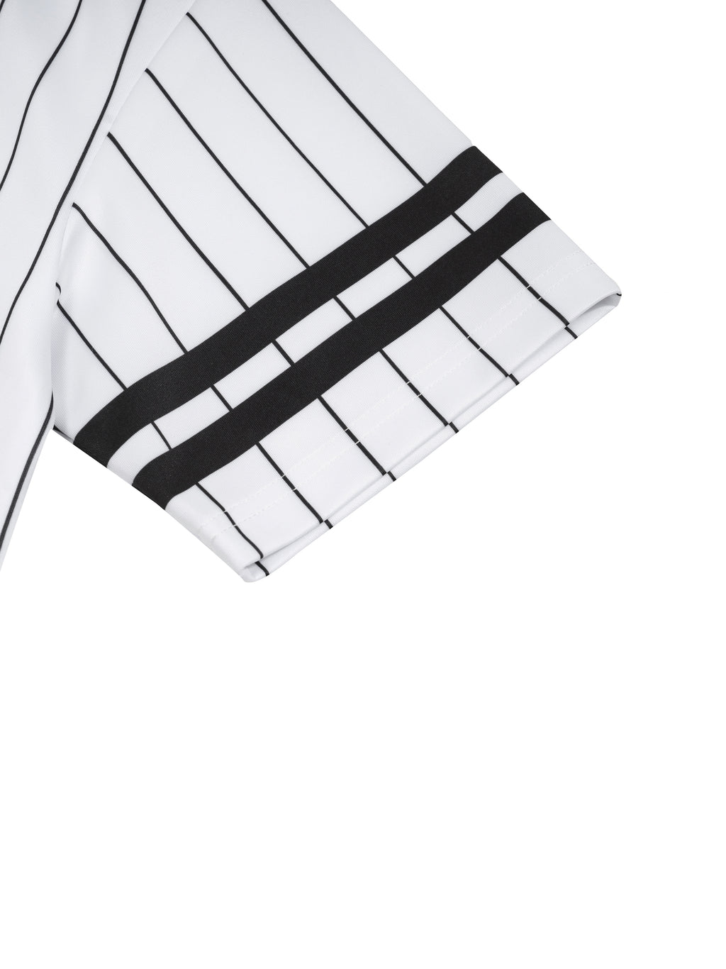 Unisex Striped Loose V-Neck T-Shirt