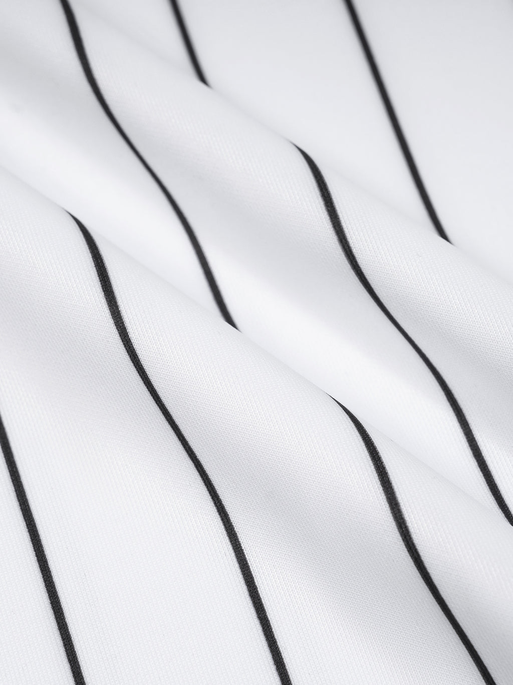 Unisex Striped Loose V-Neck T-Shirt