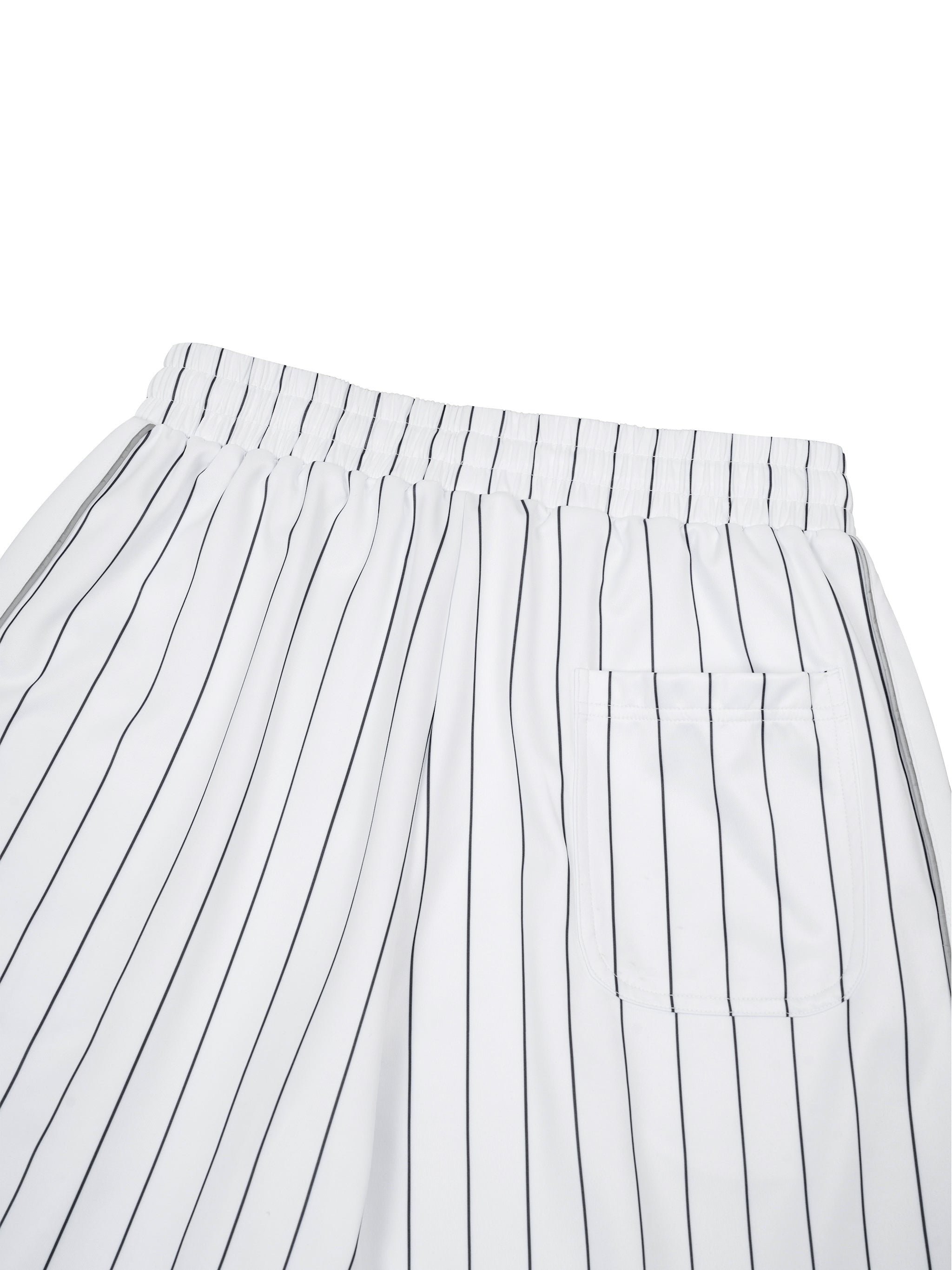 Unisex Striped Loose Fit Shorts